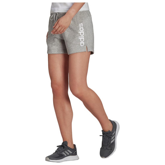 Adidas Γυναικείο σορτς Essentials Slim Logo French terry